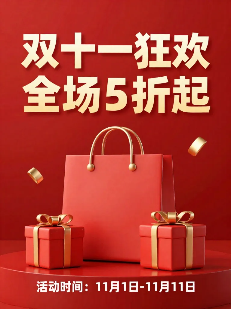 双十一海报 种子1